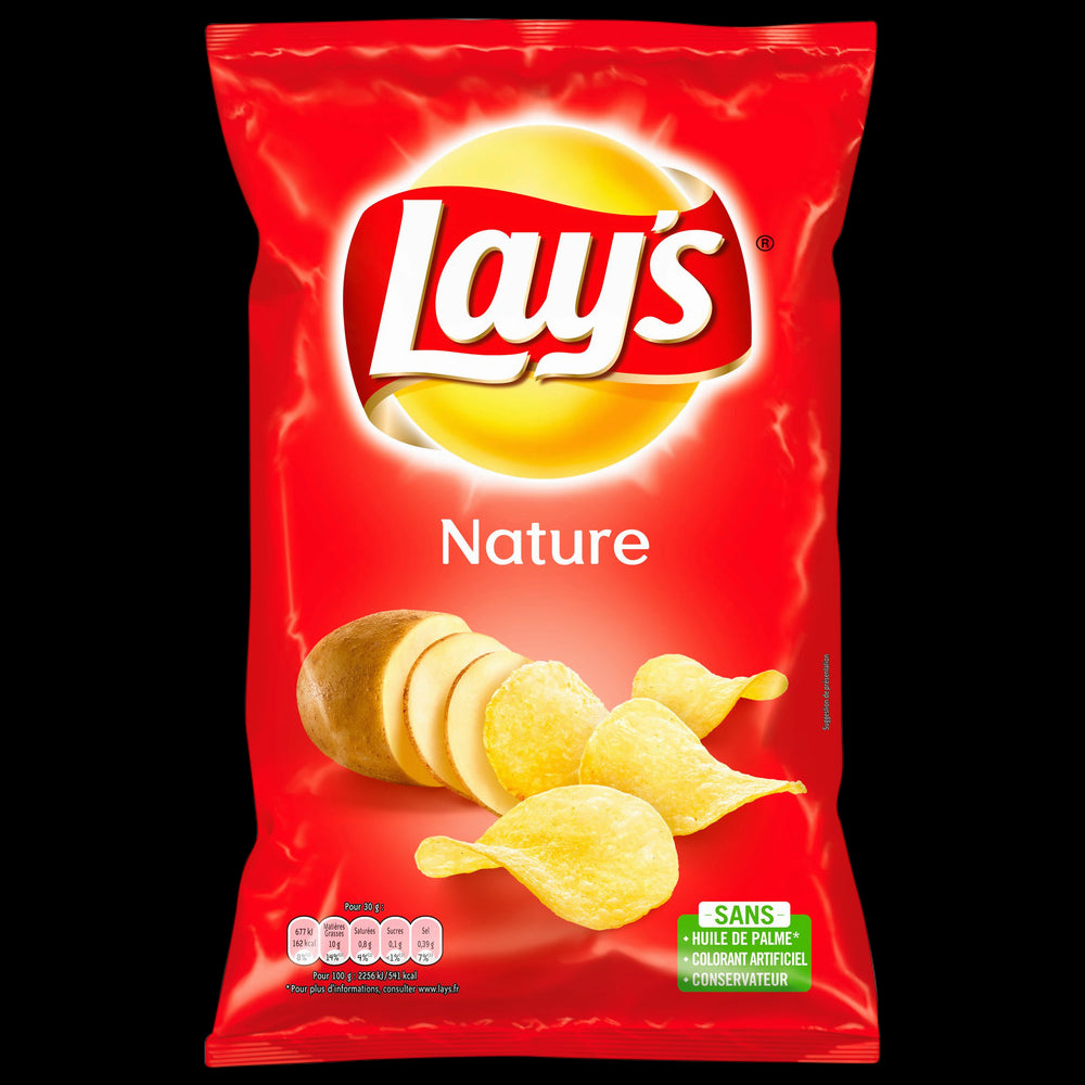 Lays chips naturel 40gr - 20 pcs