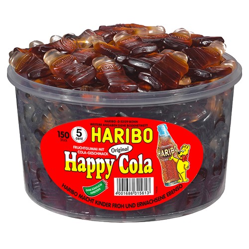 Haribo Tubo Cola - 150 pcs