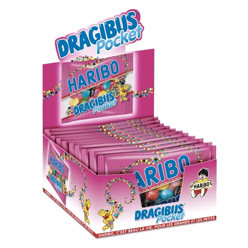 Haribo Dragibus Pocket - 18 pcs