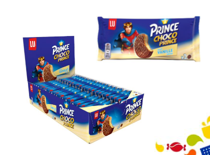 Choco Prince vanille duo 2x28,5gr - 20 pcs