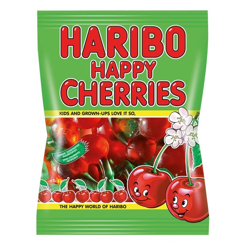 Sachets Haribo 75gr Cerises - 28 pcs