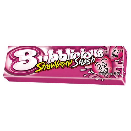 Bubblicious fraise -18 pcs