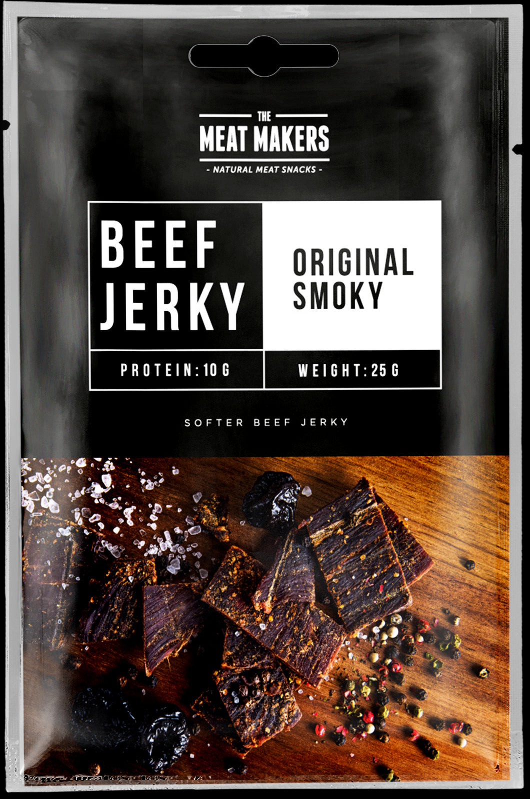 The meat makers Beef Jerky original smoky - 12 pcs