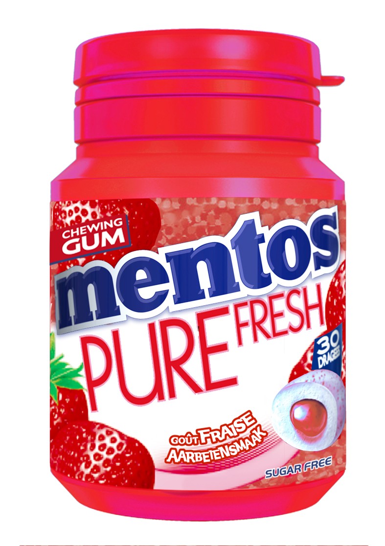 Mentos G Pure Fresh Fraise - 6 pcs